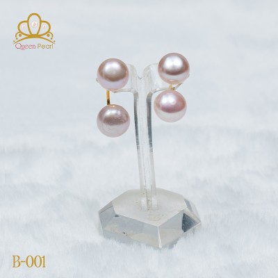 Bông tai ngọc trai B-001