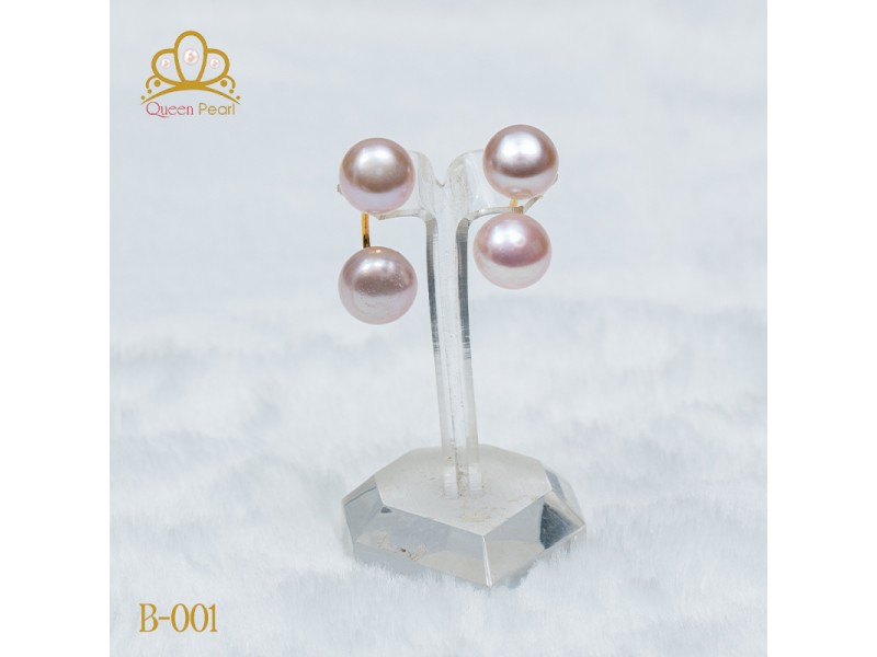 Bông tai ngọc trai B-001