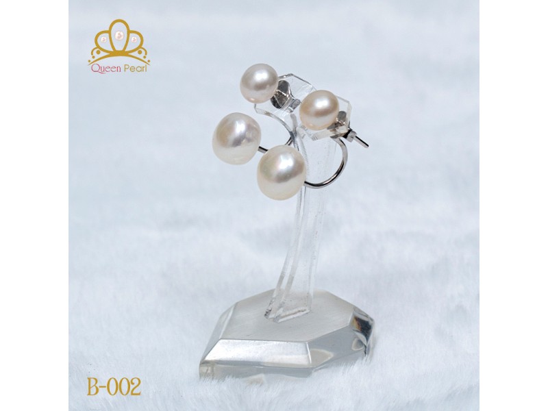 Bông tai ngọc trai B-002