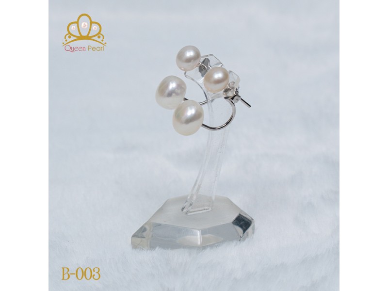 Bông tai ngọc trai B-003