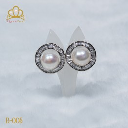 Bông tai ngọc trai B-005