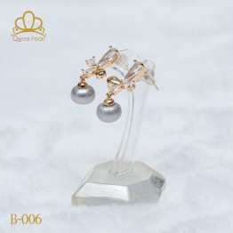 Bông tai ngọc trai B-006