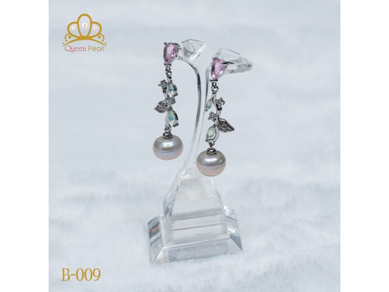 Bông tai ngọc trai B-009