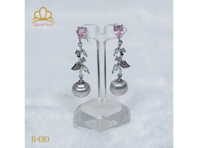 Bông tai ngọc trai B-010