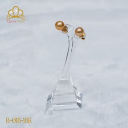 Bông tai ngọc trai B-018-18K