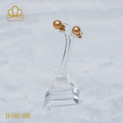 Bông tai ngọc trai B-018-18K
