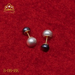 Bông tai ngọc trai B-019-18K