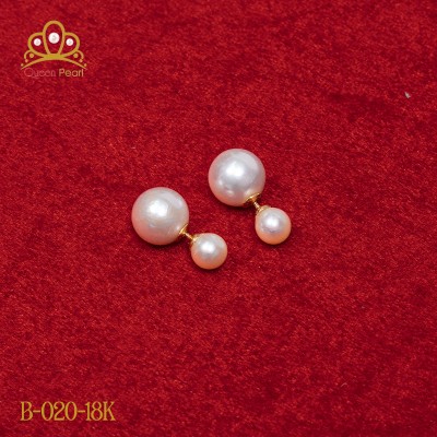 Bông tai ngọc trai B-020-18K