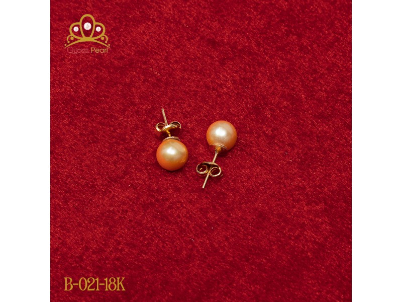 Bông tai ngọc trai B-021-18K