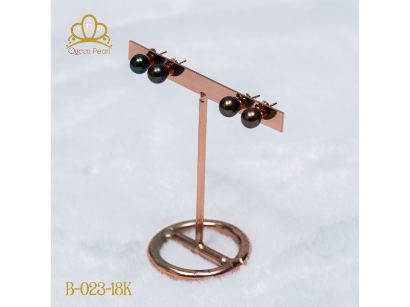 Bông tai ngọc trai B-023-18K