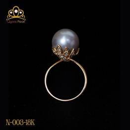Nhẫn ngọc trai N-003-18K