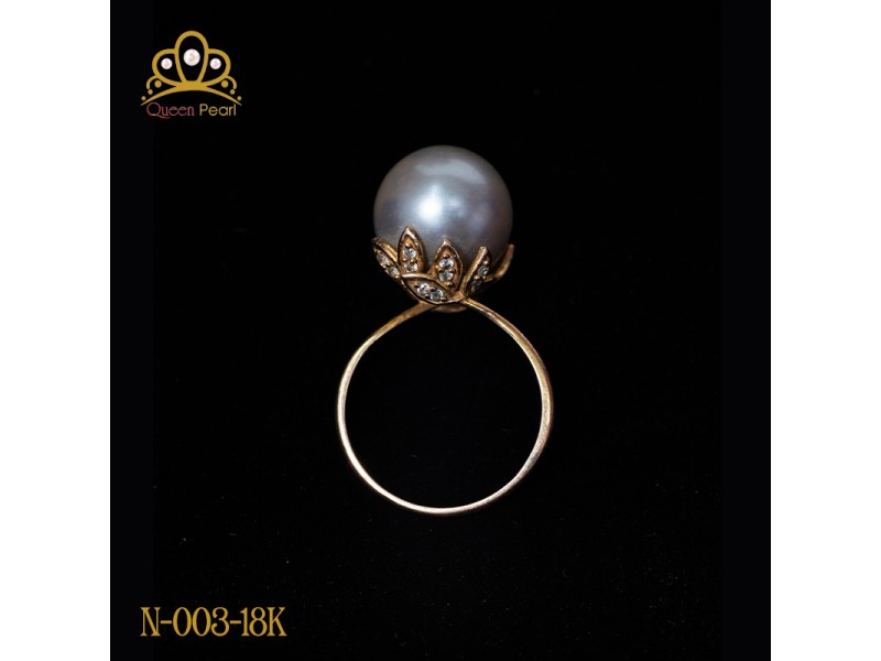 Nhẫn ngọc trai N-003-18K