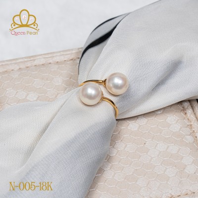 Nhẫn ngọc trai N-005-18K