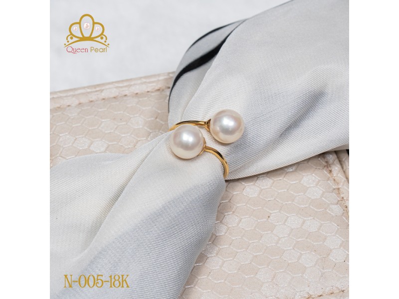 Nhẫn ngọc trai N-005-18K