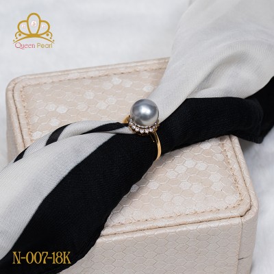 Nhẫn ngọc trai N-007-18K