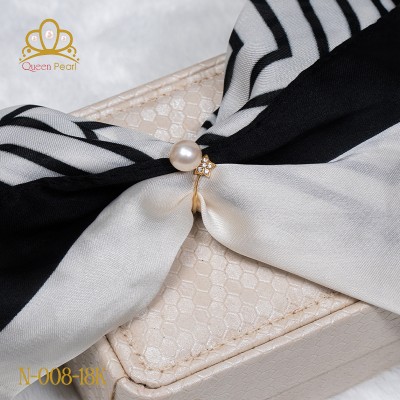 Nhẫn ngọc trai N-008-18K